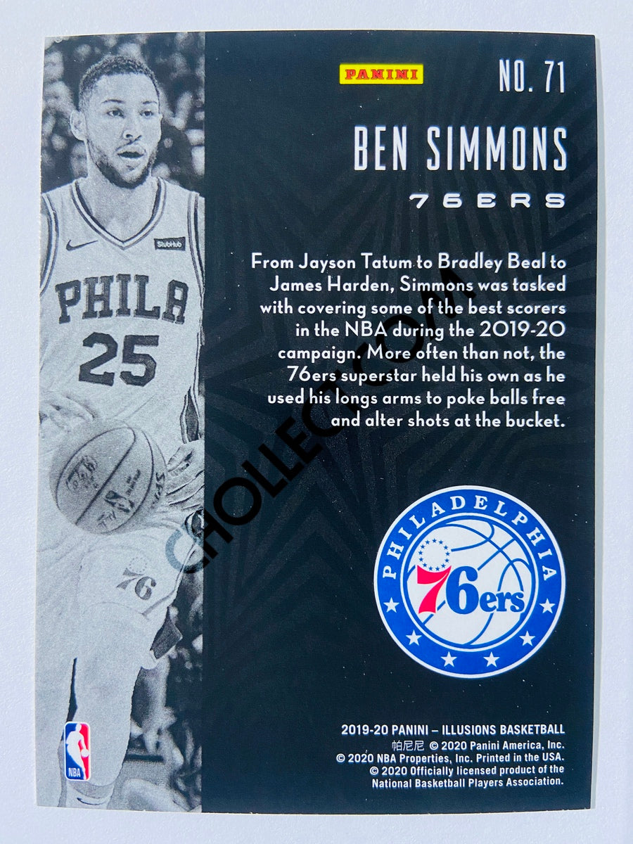 Ben Simmons - Philadelphia 76ers 2019-20 Panini Illusions #71