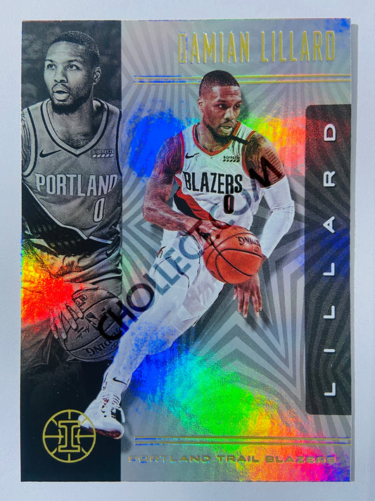 Damian Lillard - Portland Trail Blazers 2019-20 Panini Illusions #88