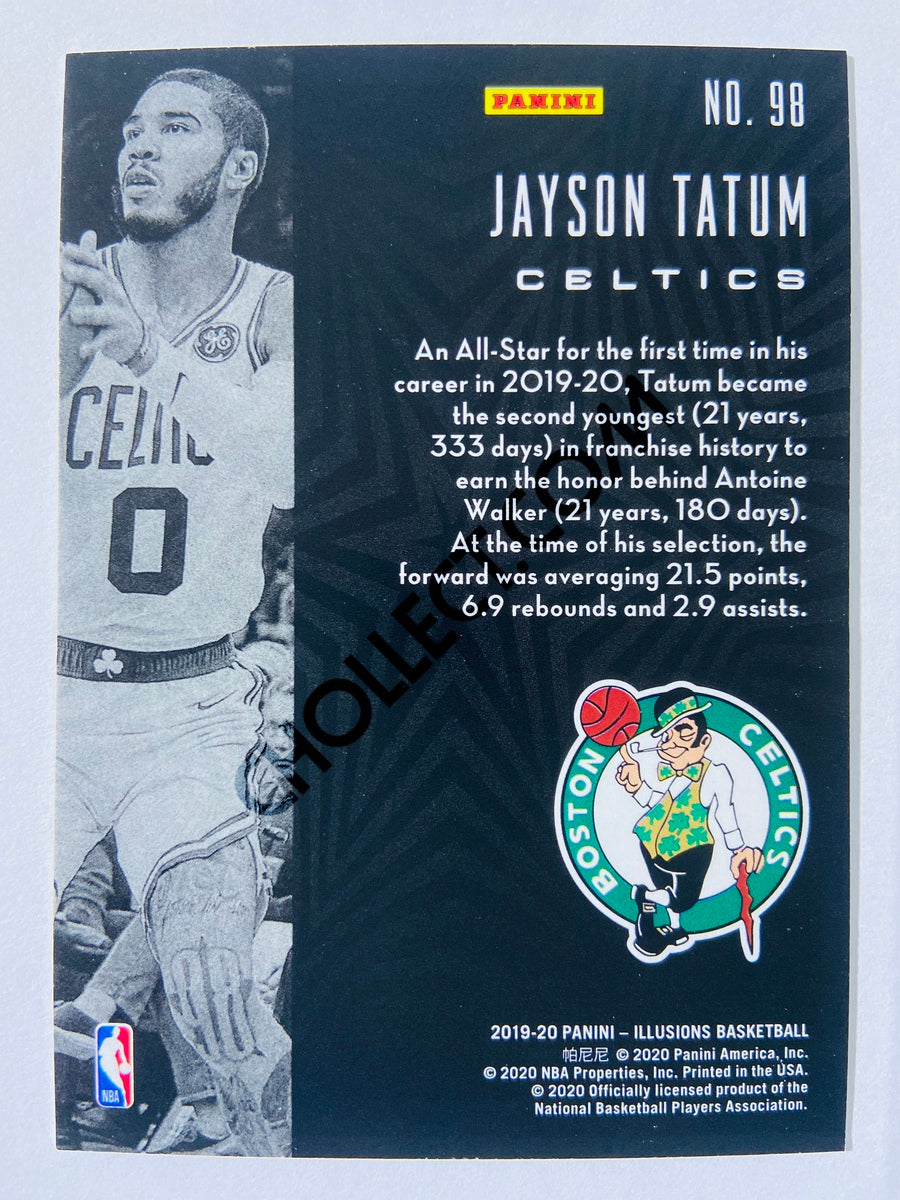 Jayson Tatum - Boston Celtics 2019-20 Panini Illusions #98