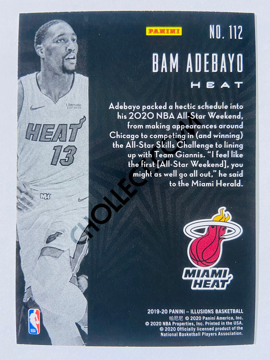 Bam Adebayo - Miami Heat 2019-20 Panini Illusions #112