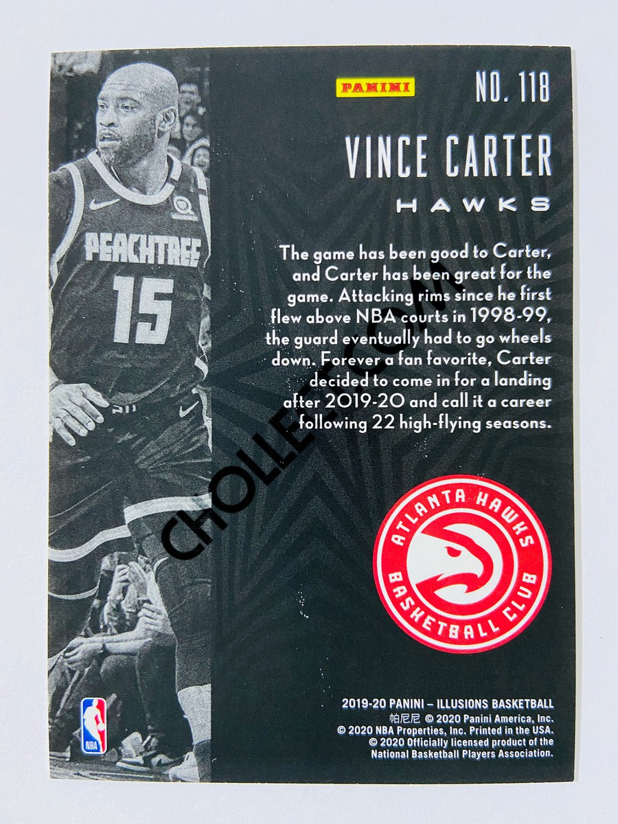 Vince Carter – Atlanta Hawks 2019-20 Panini Illusions #118