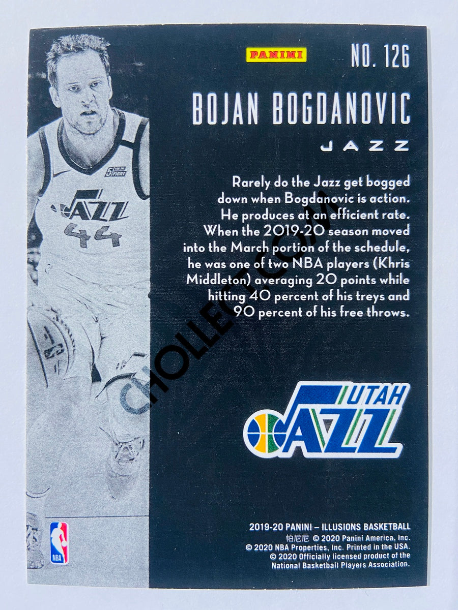 Bojan Bogdanovic - Utah Jazz 2019-20 Panini Illusions #126