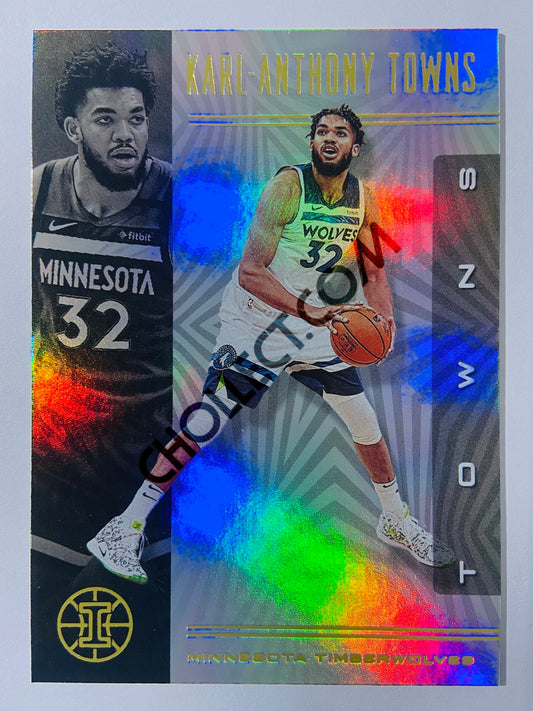 Karl-Anthony Towns - Minnesota Timberwolves 2019-20 Panini Illusions #131