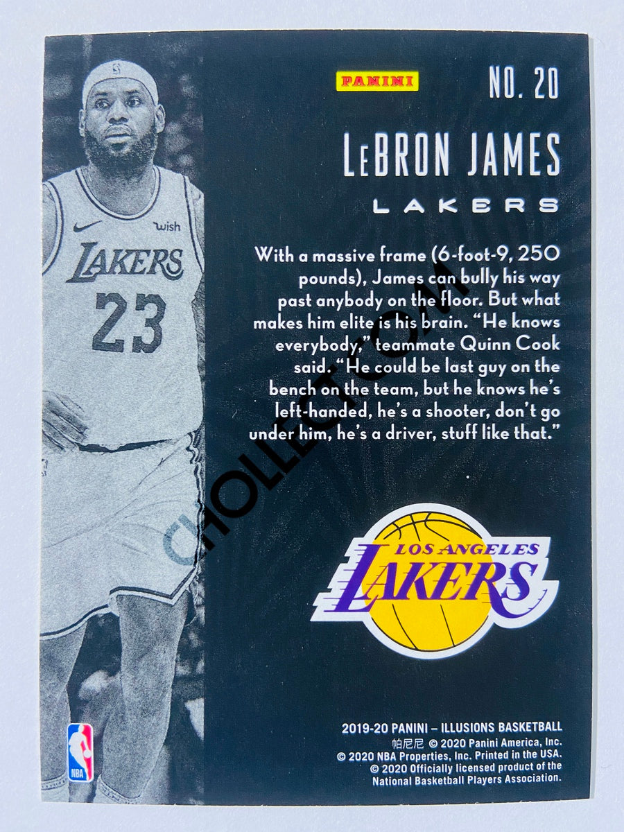 LeBron James - Los Angeles Lakers 2019-20 Panini Illusions #20