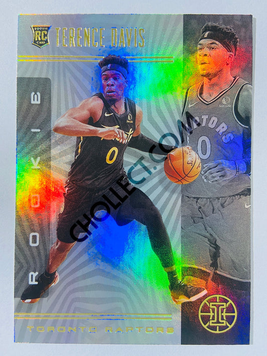 Terence Davis - Toronto Raptors 2019-20 Panini Illusions Rookie #158