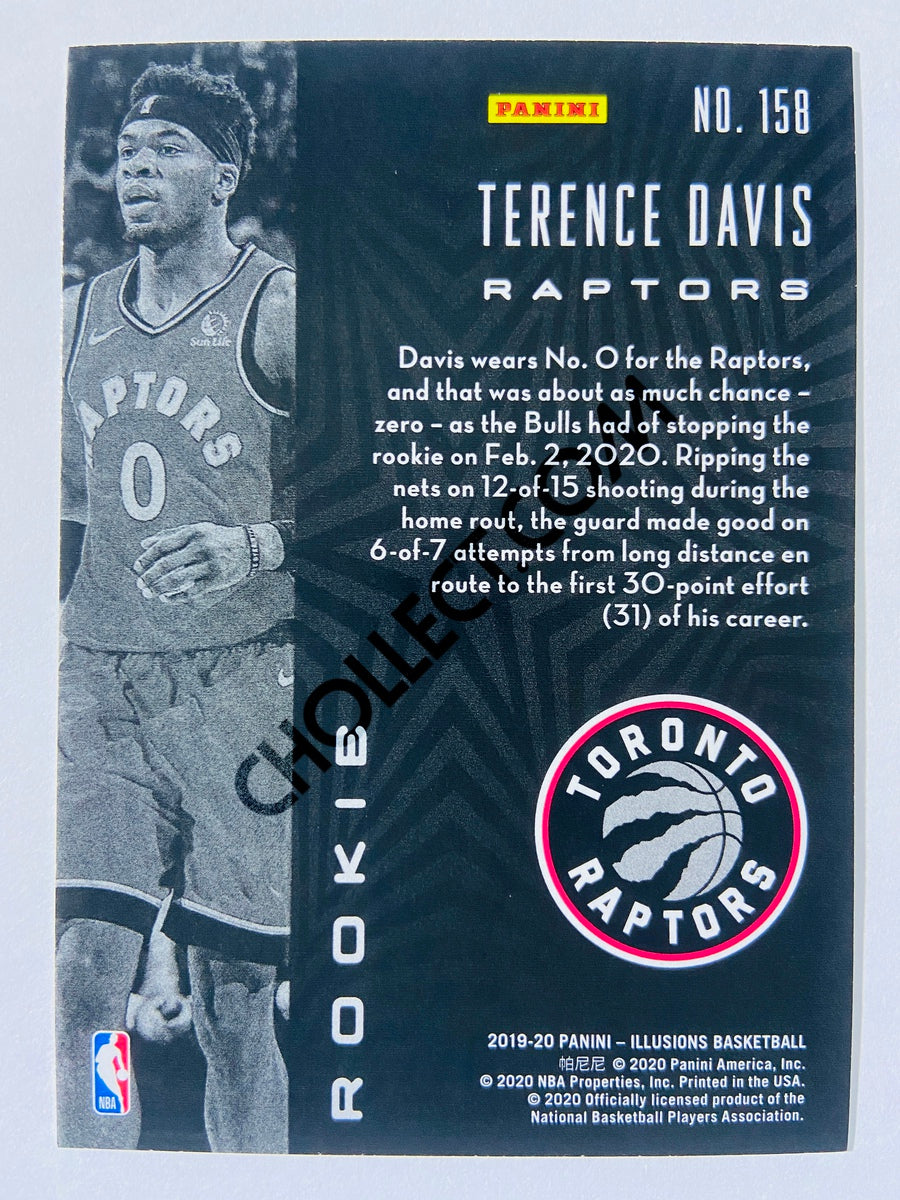 Terence Davis - Toronto Raptors 2019-20 Panini Illusions Rookie #158