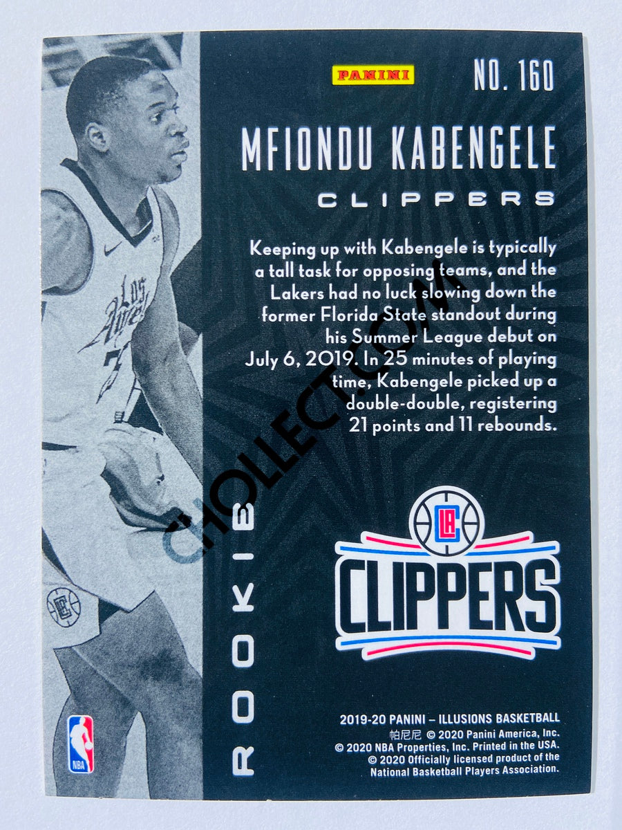 Mfiondu Kabengele - Los Angeles Clippers 2019-20 Panini Illusions Rookie #160