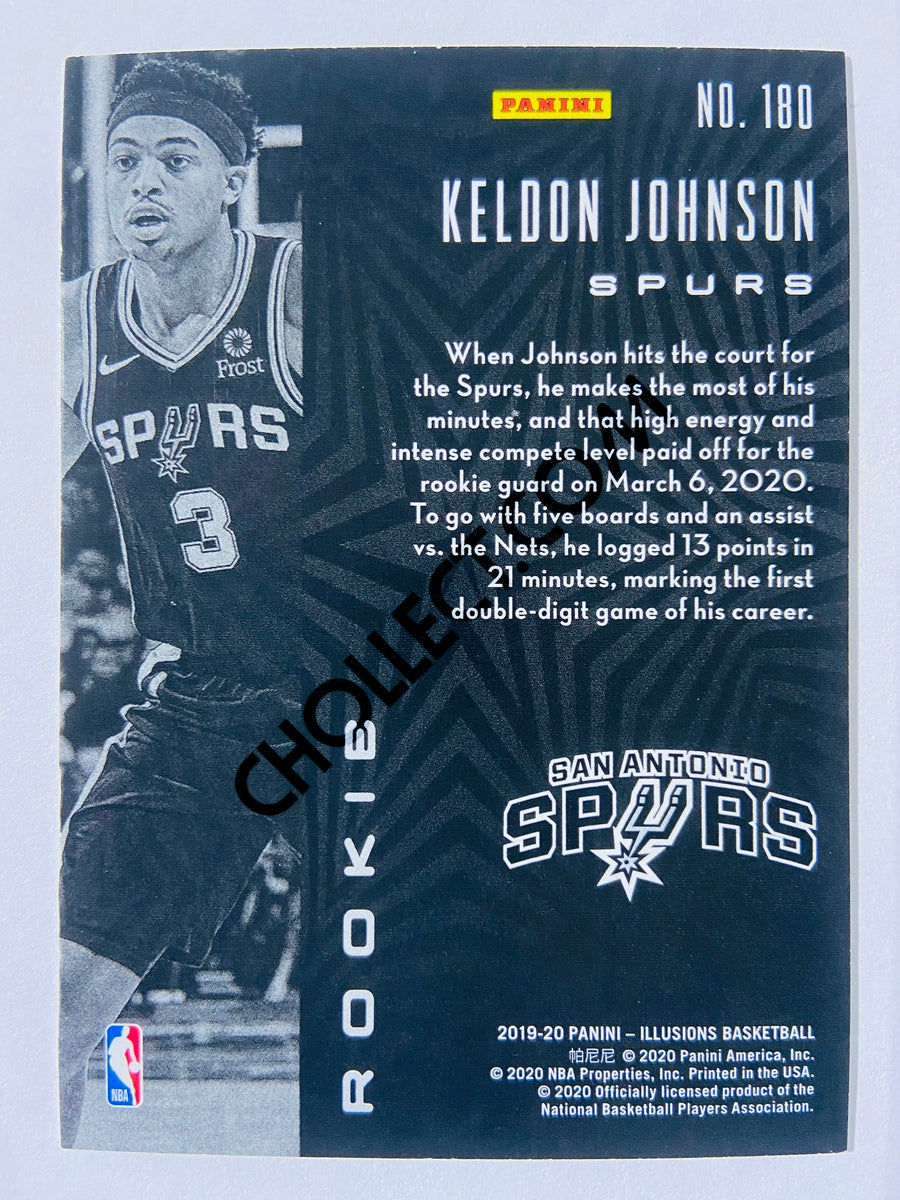 Keldon Johnson - San Antonio Spurs 2019-20 Panini Illusions Rookie #180