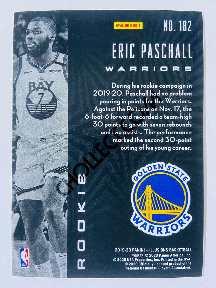 Eric Paschall - Golden State Warriors 2019-20 Panini Illusions Rookie #182