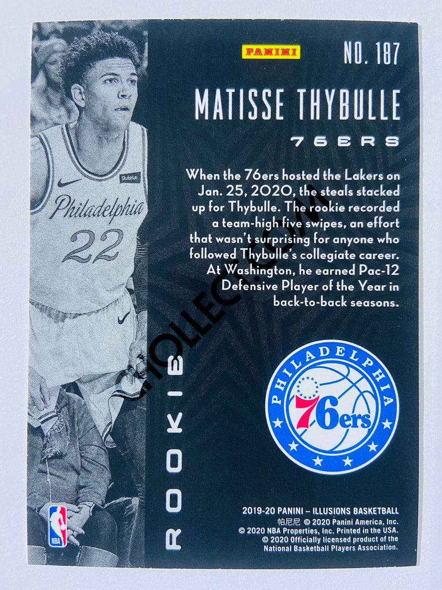 Matisse Thybulle - Philadelphia 76ers 2019-20 Panini Illusions Rookie #187