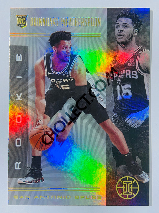 Quinndary Weatherspoon - San Antonio Spurs 2019-20 Panini Illusions Rookie #194