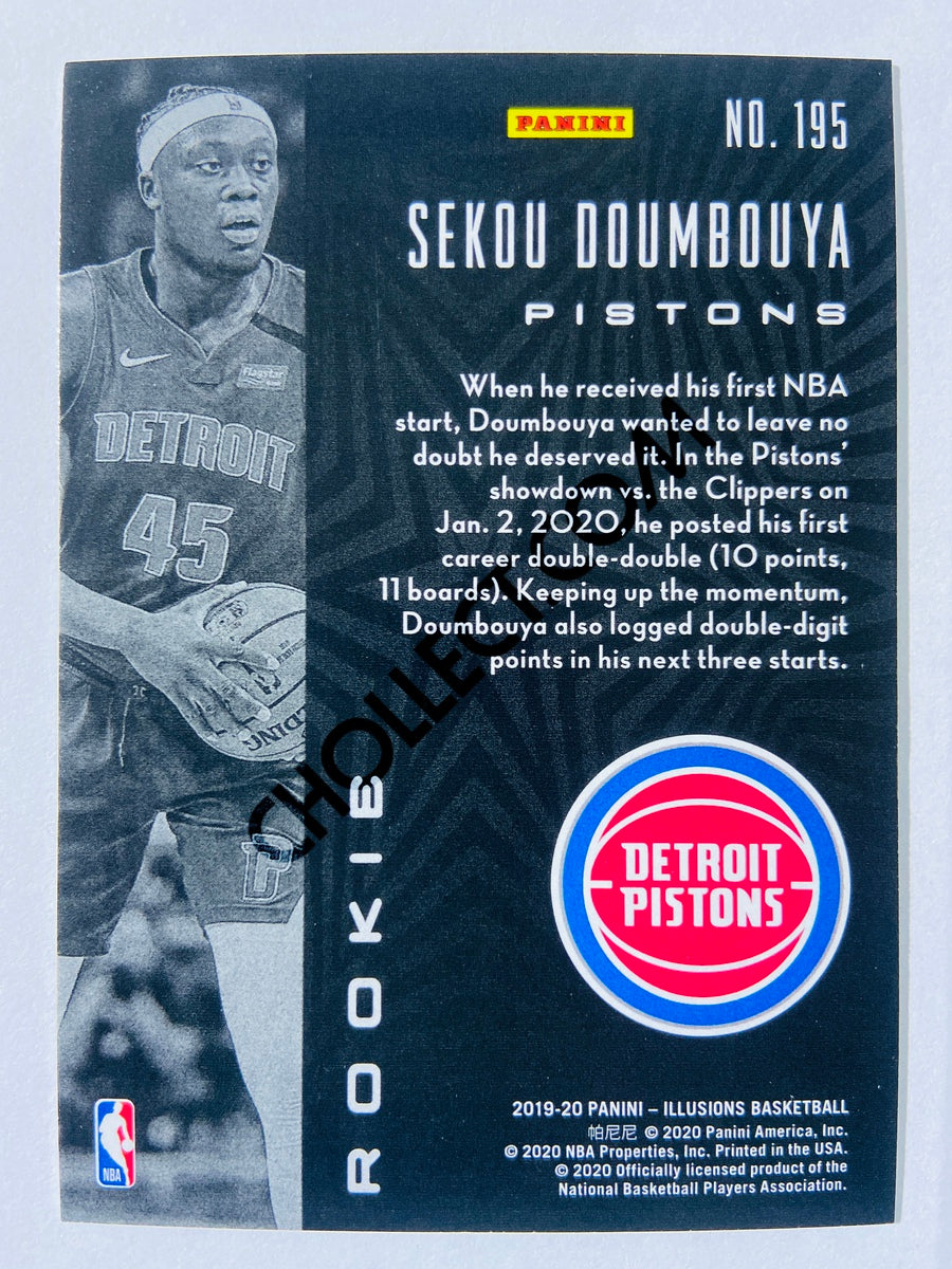 Sekou Doumbouya - Detroit Pistons 2019-20 Panini Illusions Rookie #195