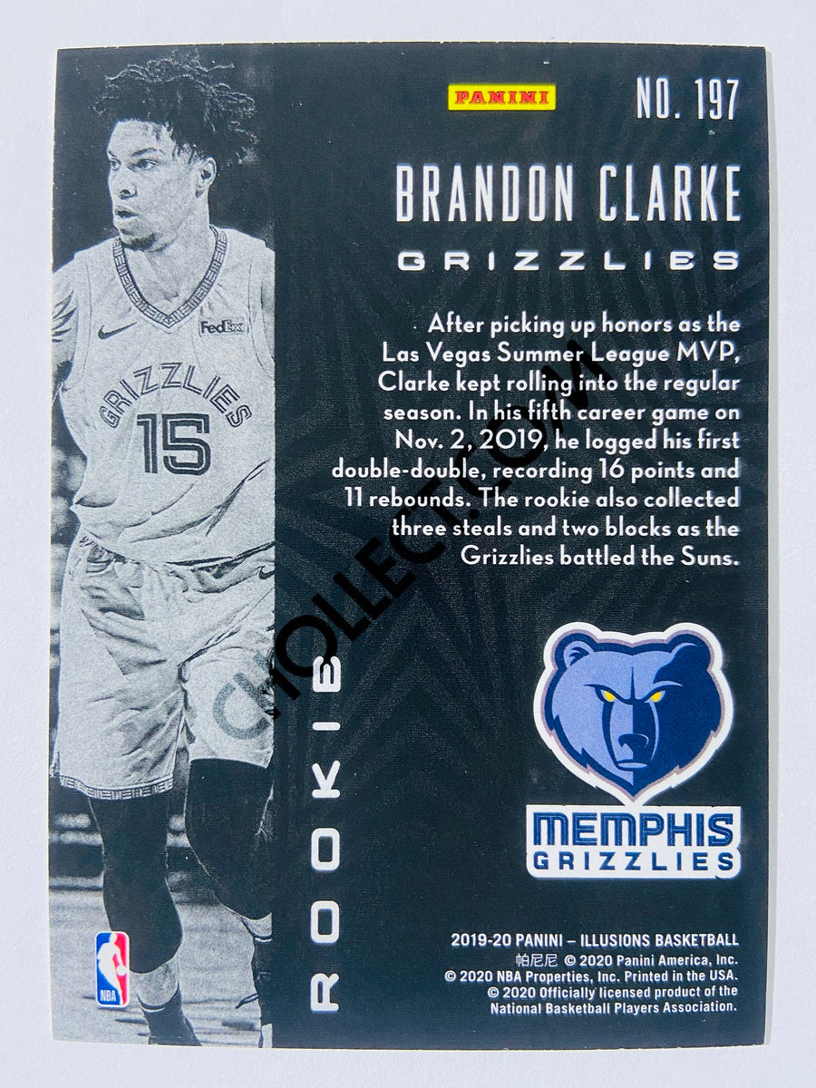 Brandon Clarke - Memphis Grizzlies 2019-20 Panini Illusions RC Rookie #197