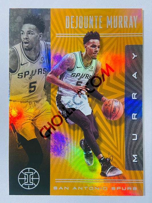 Dejounte Murray - San Antonio Spurs 2019-20 Panini Illusions Orange Parallel #56