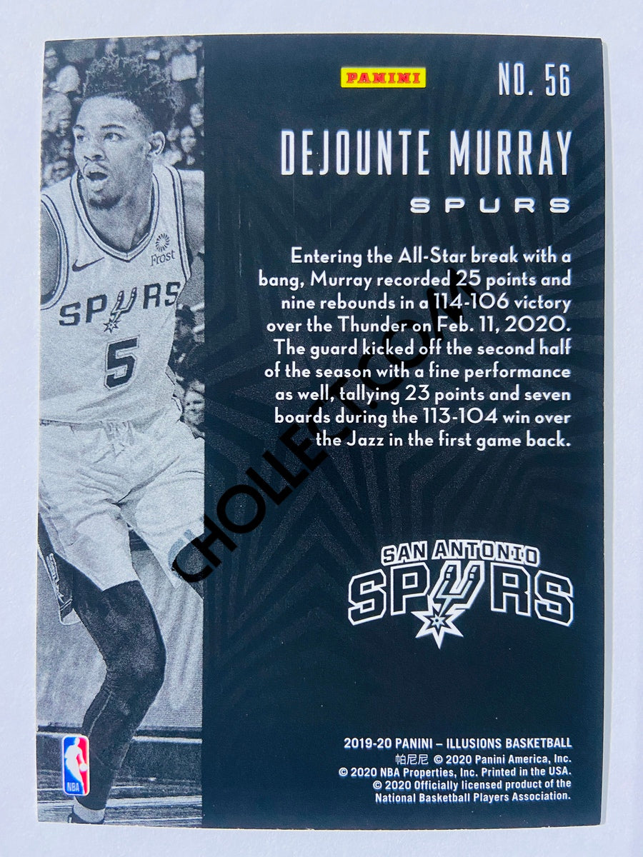 Dejounte Murray - San Antonio Spurs 2019-20 Panini Illusions Orange Parallel #56