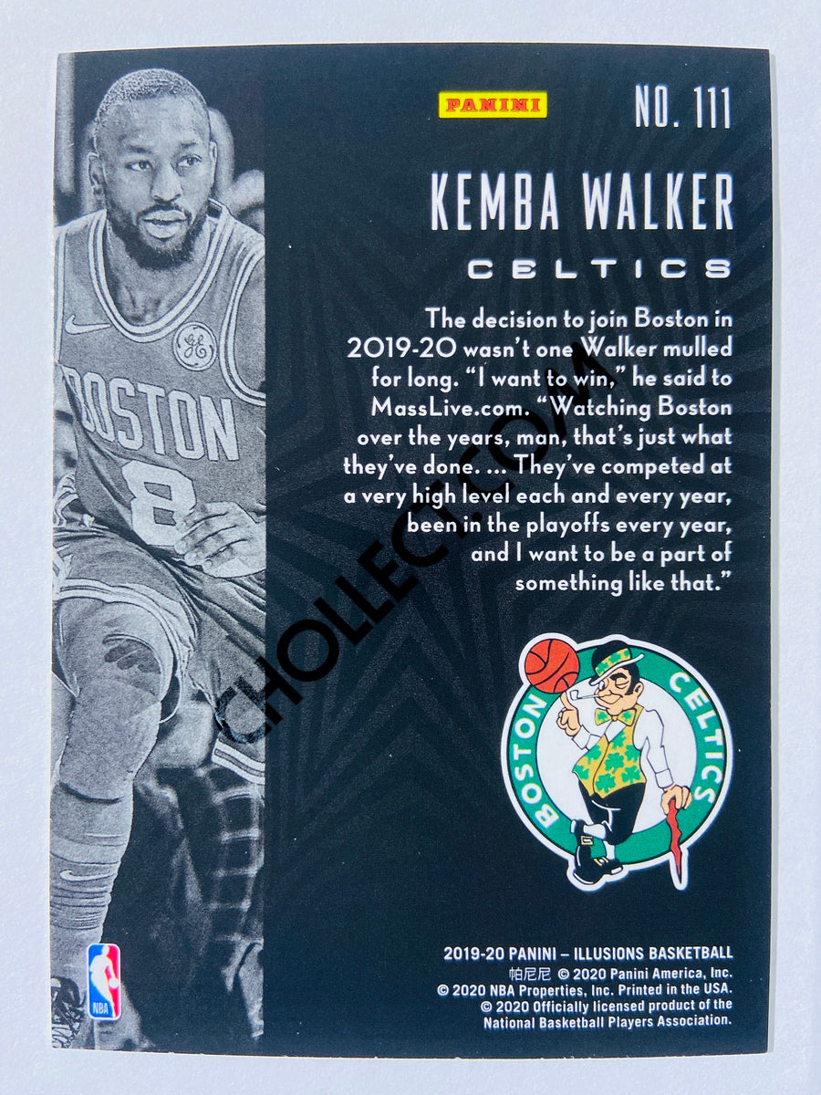 Kemba Walker - Boston Celtics 2019-20 Panini Illusions Starlight Parallel #111