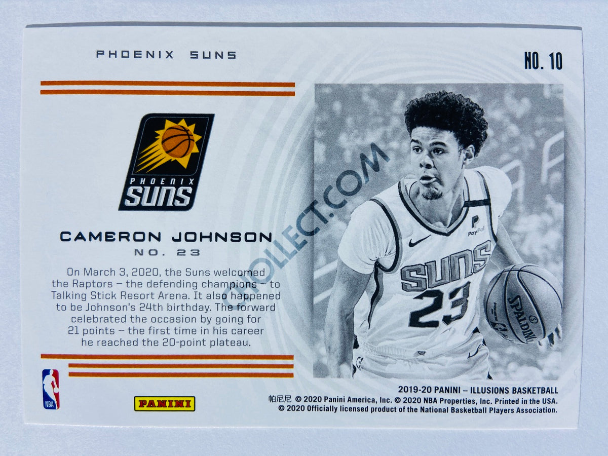 Cameron Johnson - Phoenix Suns 2019-20 Panini Illusions Instant Impact RC Rookie #10