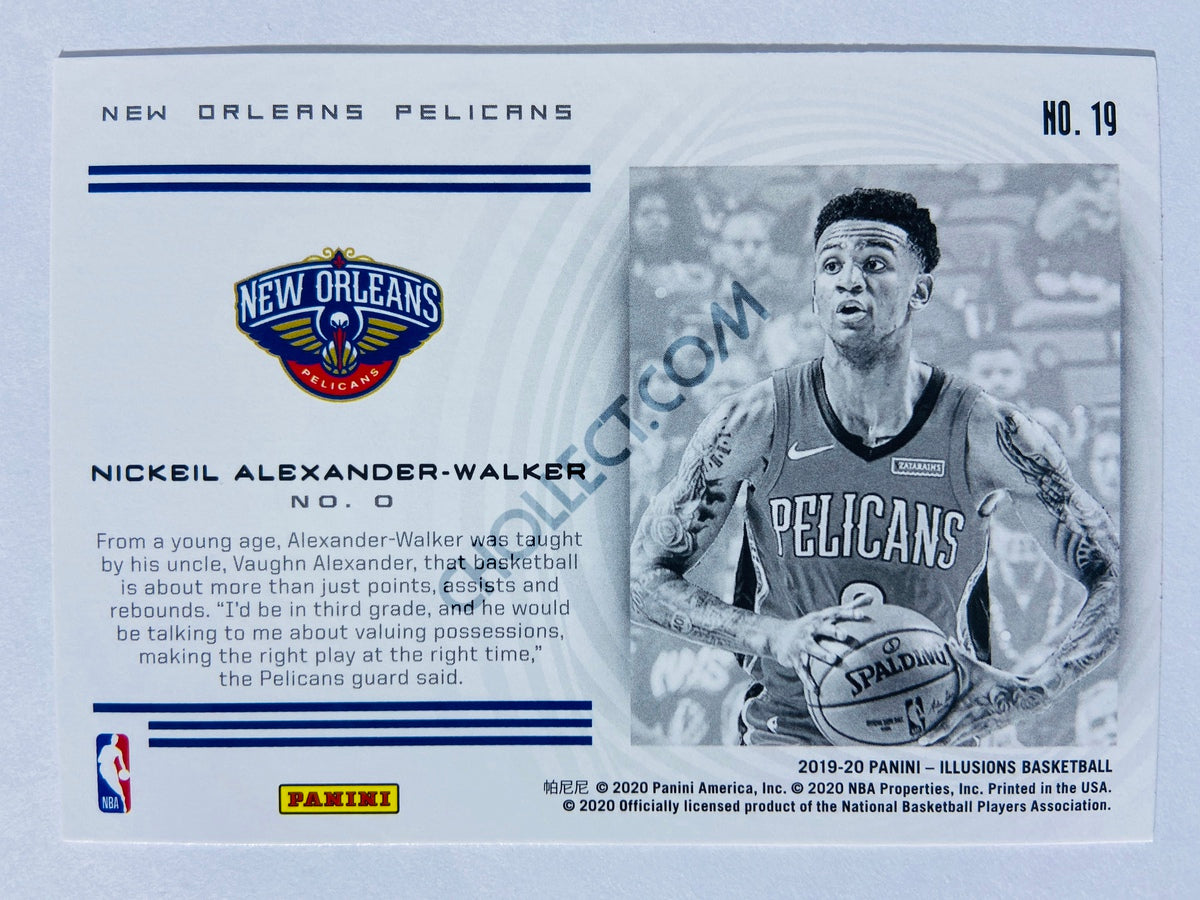 Nickeil Alexander-Walker - New Orleans Pelicans 2019-20 Panini Illusions Instant Impact RC Rookie #19