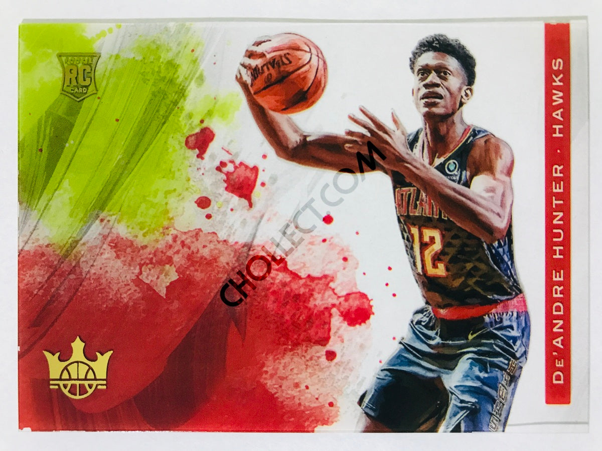 De'Andre Hunter - Atlanta Hawks 2019-20 Panini Court Kings Rookie Acetate #9