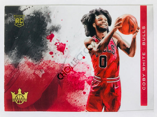 Coby White - Chicago Bulls 2019-20 Panini Court Kings Rookie Acetate #19