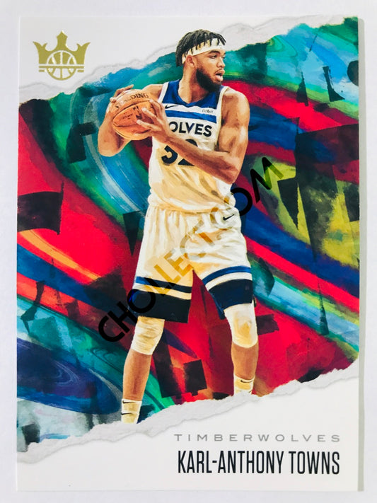 Karl-Anthony Towns - Minnesota Timberwolves 2019-20 Panini Court Kings #4