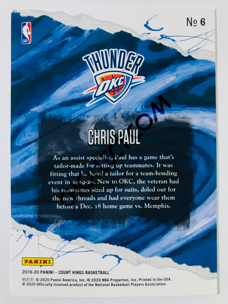 Chris Paul - Oklahoma City Thunder 2019-20 Panini Court Kings #6