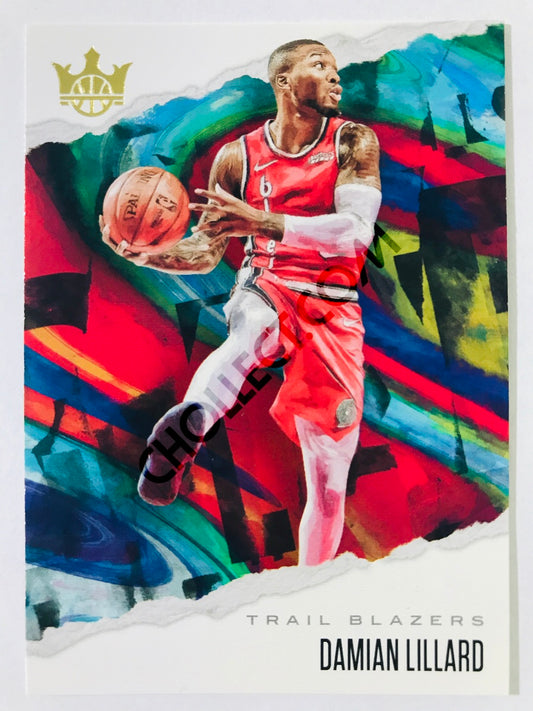 Damian Lillard - Portland Trail Blazers 2019-20 Panini Court Kings #8