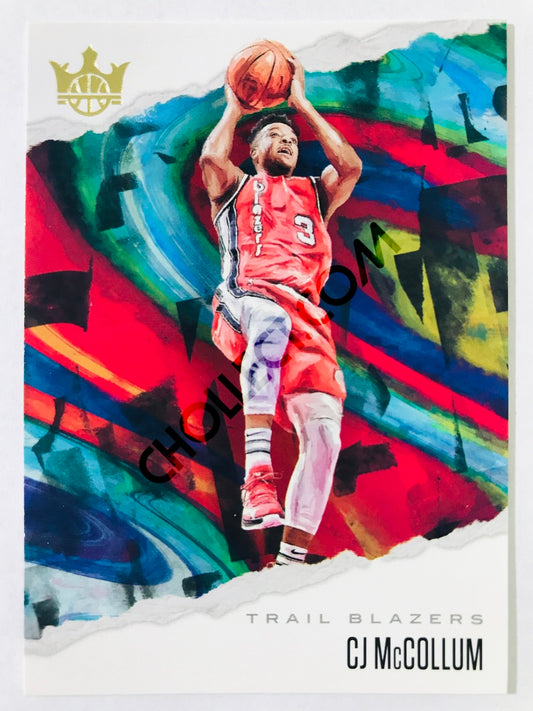 CJ McCollum - Portland Trail Blazers 2019-20 Panini Court Kings #18