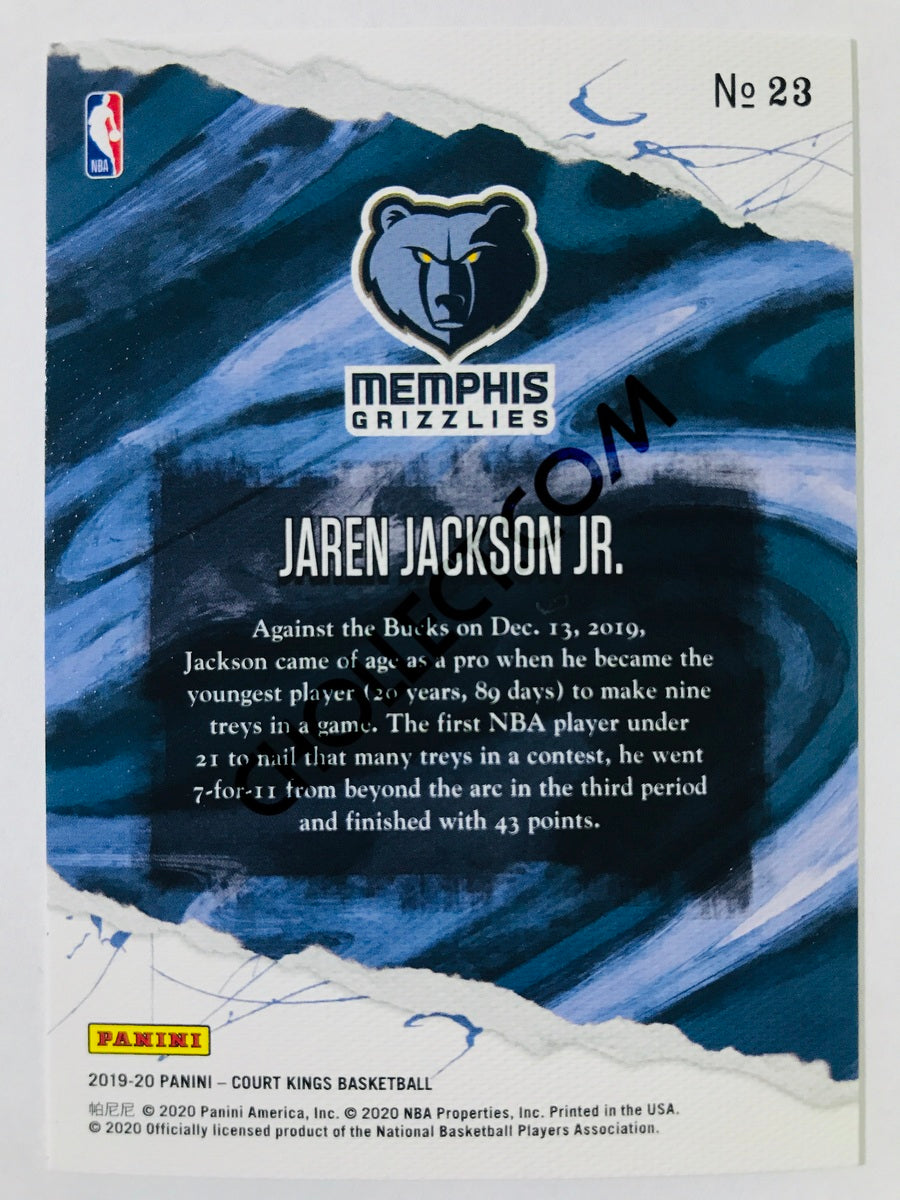 Jaren Jackson Jr. - Memphis Grizzlies 2019-20 Panini Court Kings #23