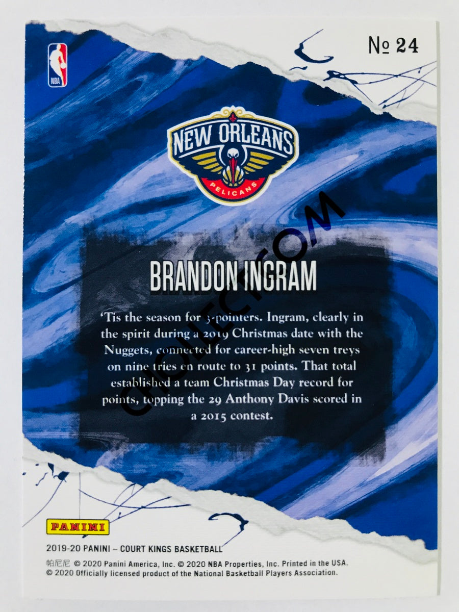 Brandon Ingram - New Orleans Pelicans 2019-20 Panini Court Kings #24