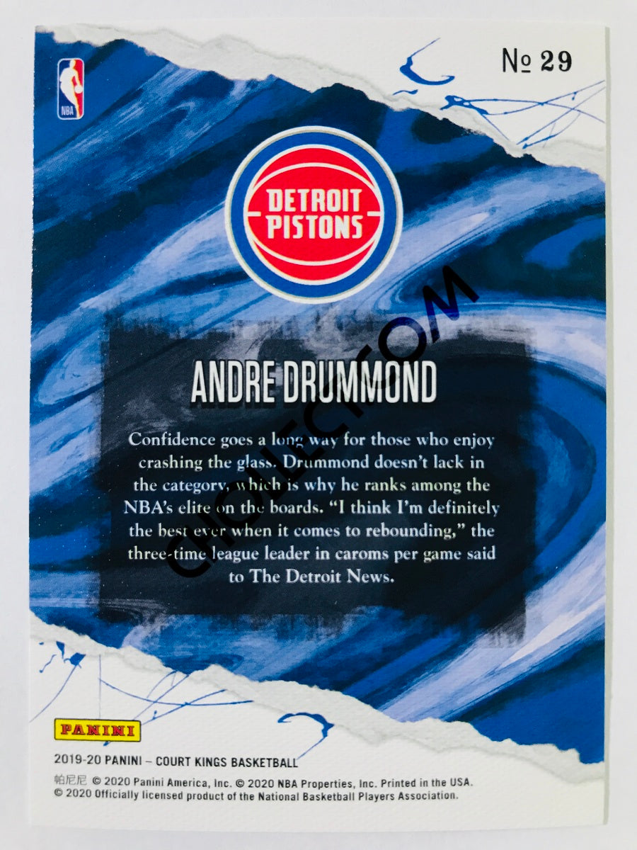 Andre Drummond - Detroit Pistons 2019-20 Panini Court Kings #29