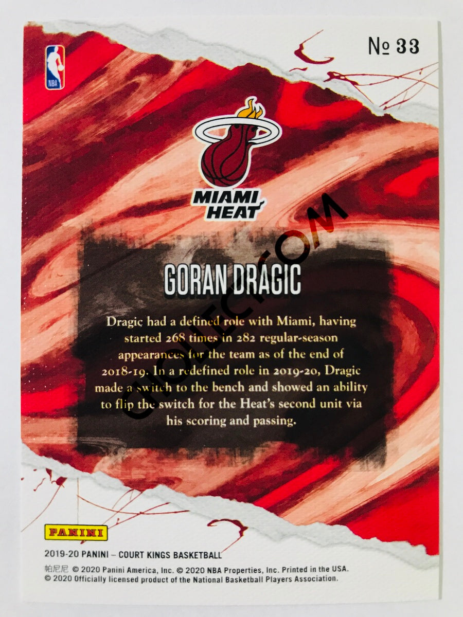 Goran Dragic - Miami Heat 2019-20 Panini Court Kings #33