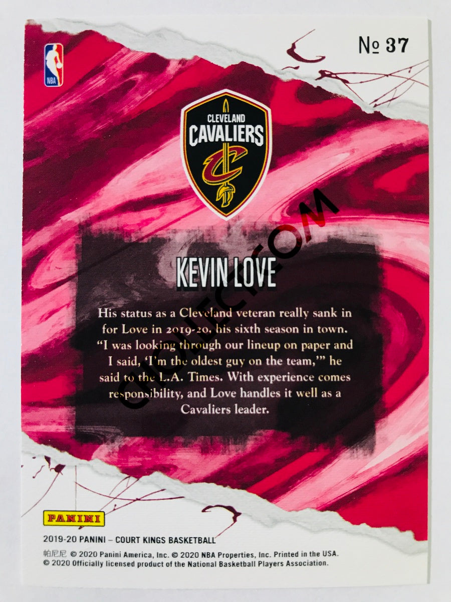 Kevin Love - Cleveland Cavaliers 2019-20 Panini Court Kings #37