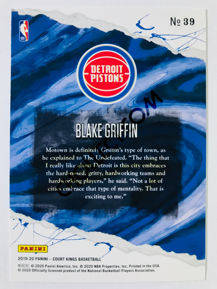 Blake Griffin - Detroit Pistons 2019-20 Panini Court Kings #39