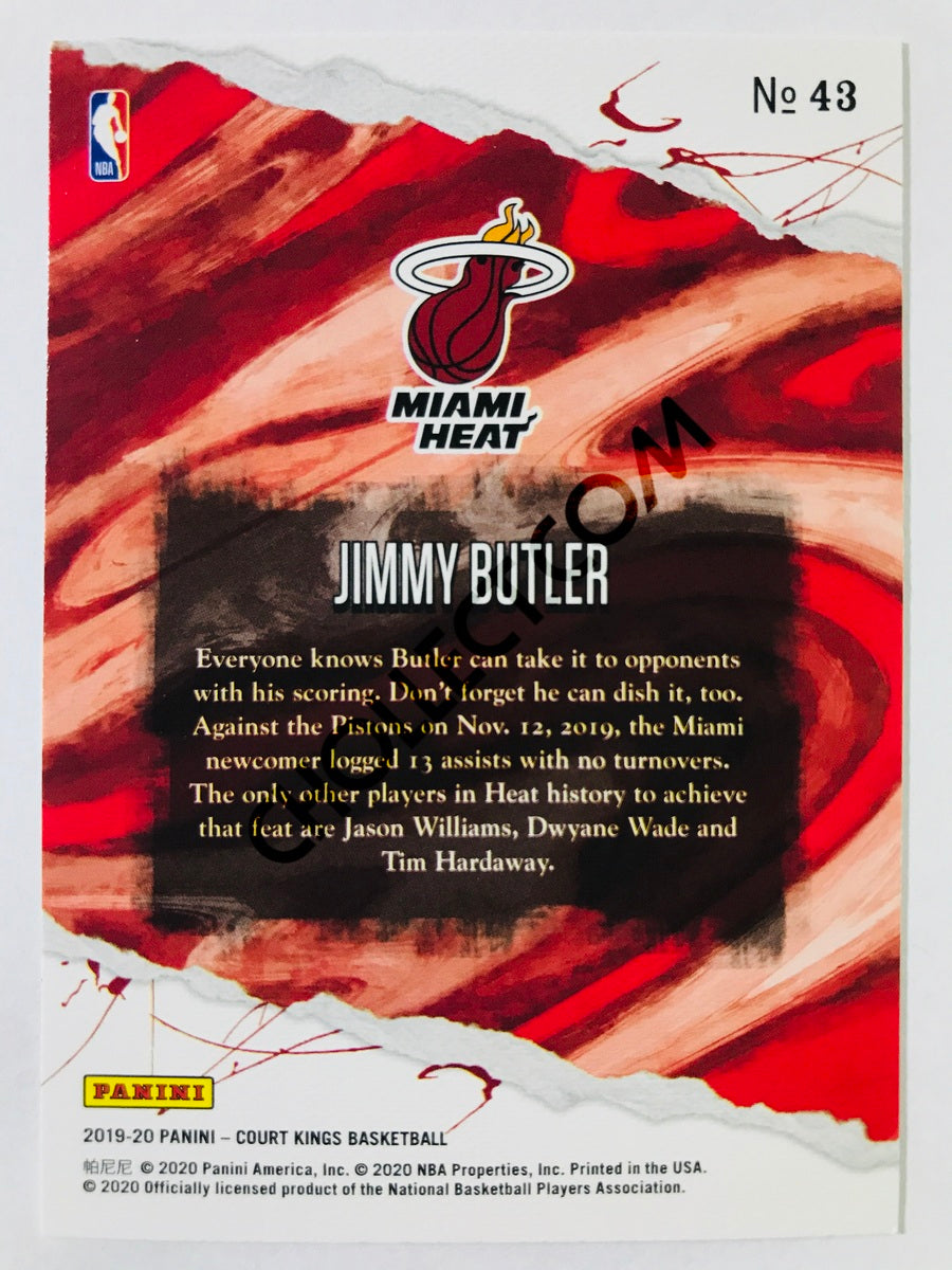 Jimmy Butler - Miami Heat 2019-20 Panini Court Kings #43