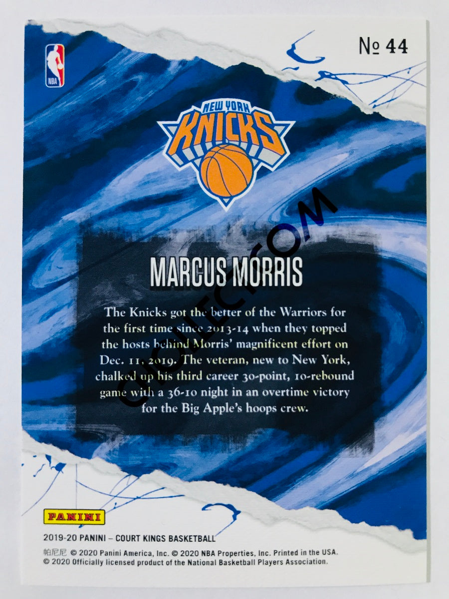 Marcus Morris Sr. - New York Knicks 2019-20 Panini Court Kings #44