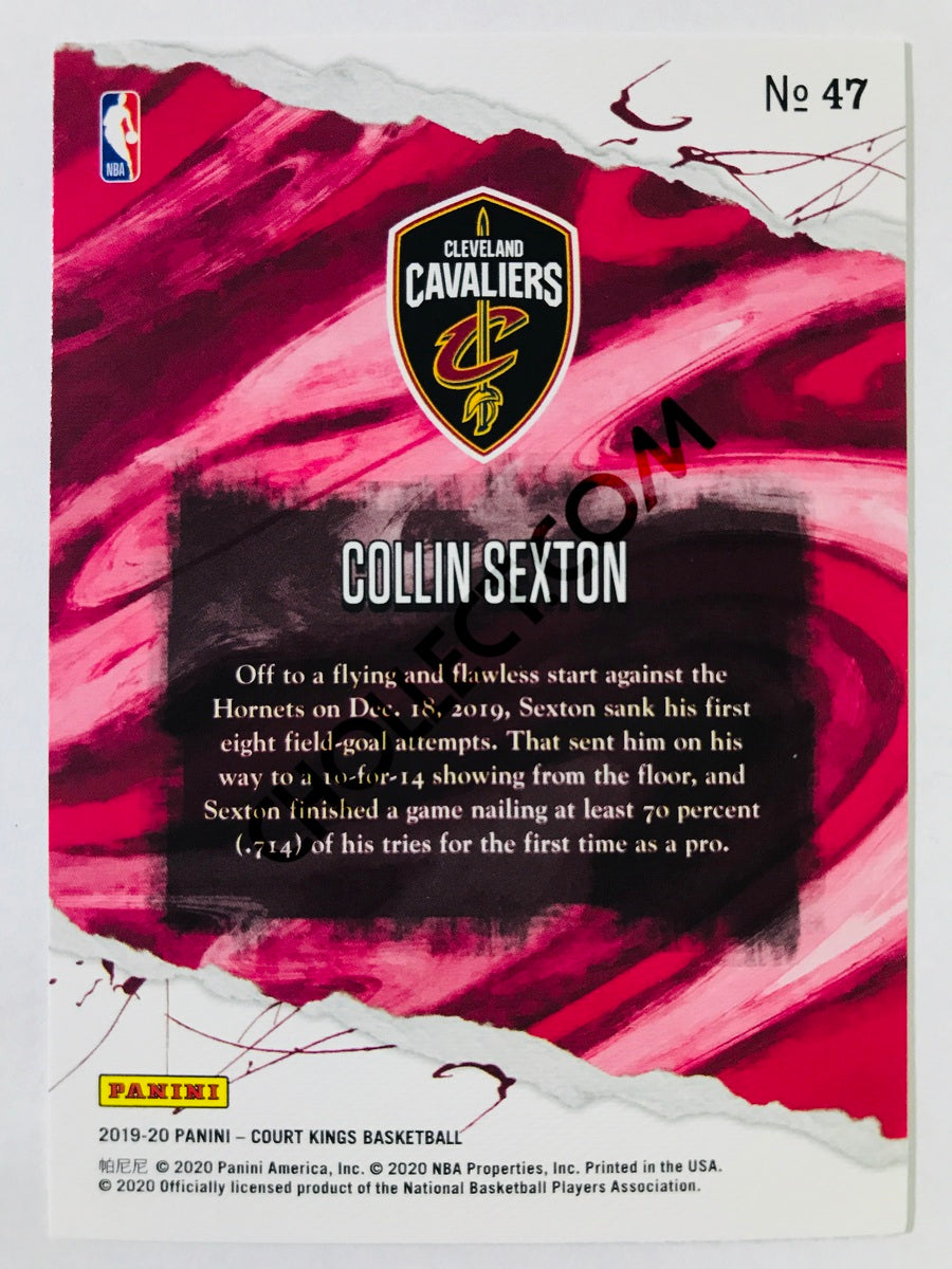 Collin Sexton - Cleveland Cavaliers 2019-20 Panini Court Kings #47