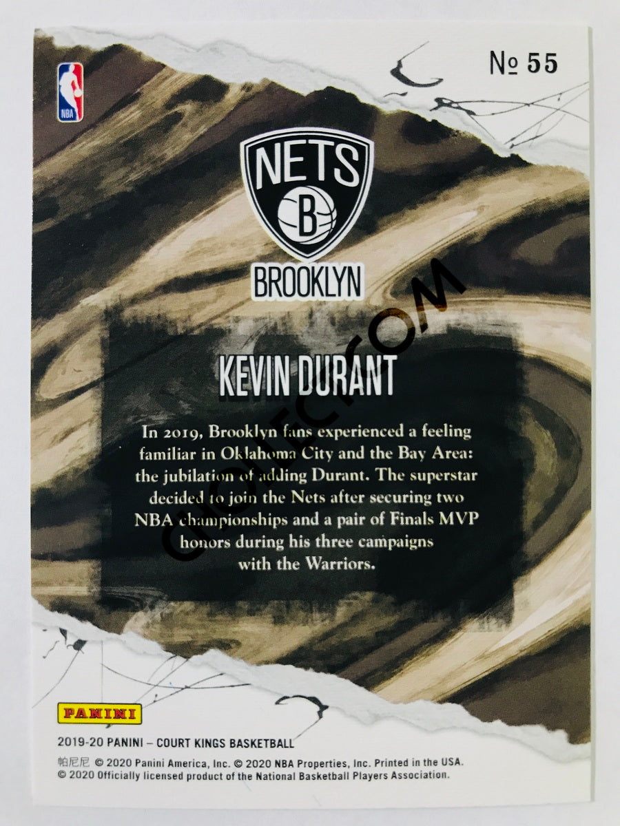 Kevin Durant - Brooklyn Nets 2019-20 Panini Court Kings #55