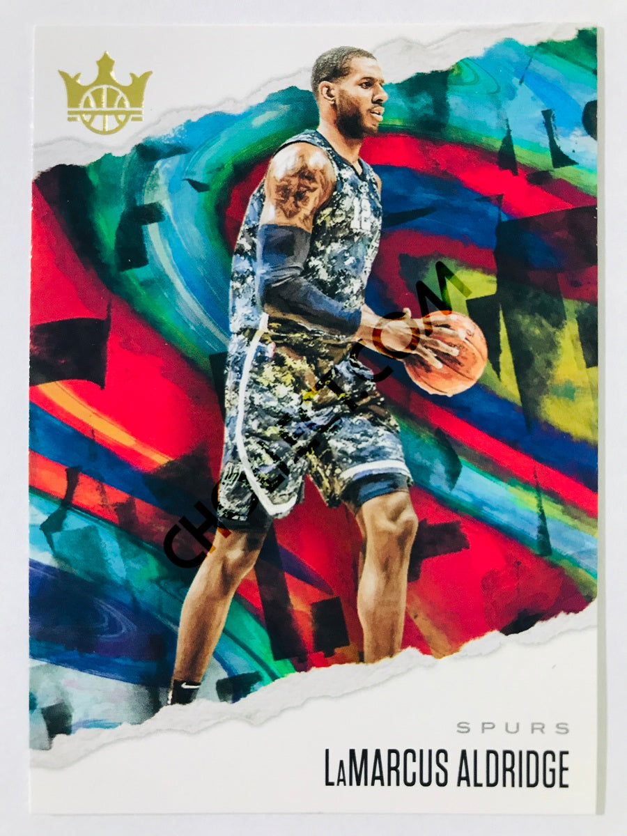 LaMarcus Aldridge - San Antonio Spurs 2019-20 Panini Court Kings #58