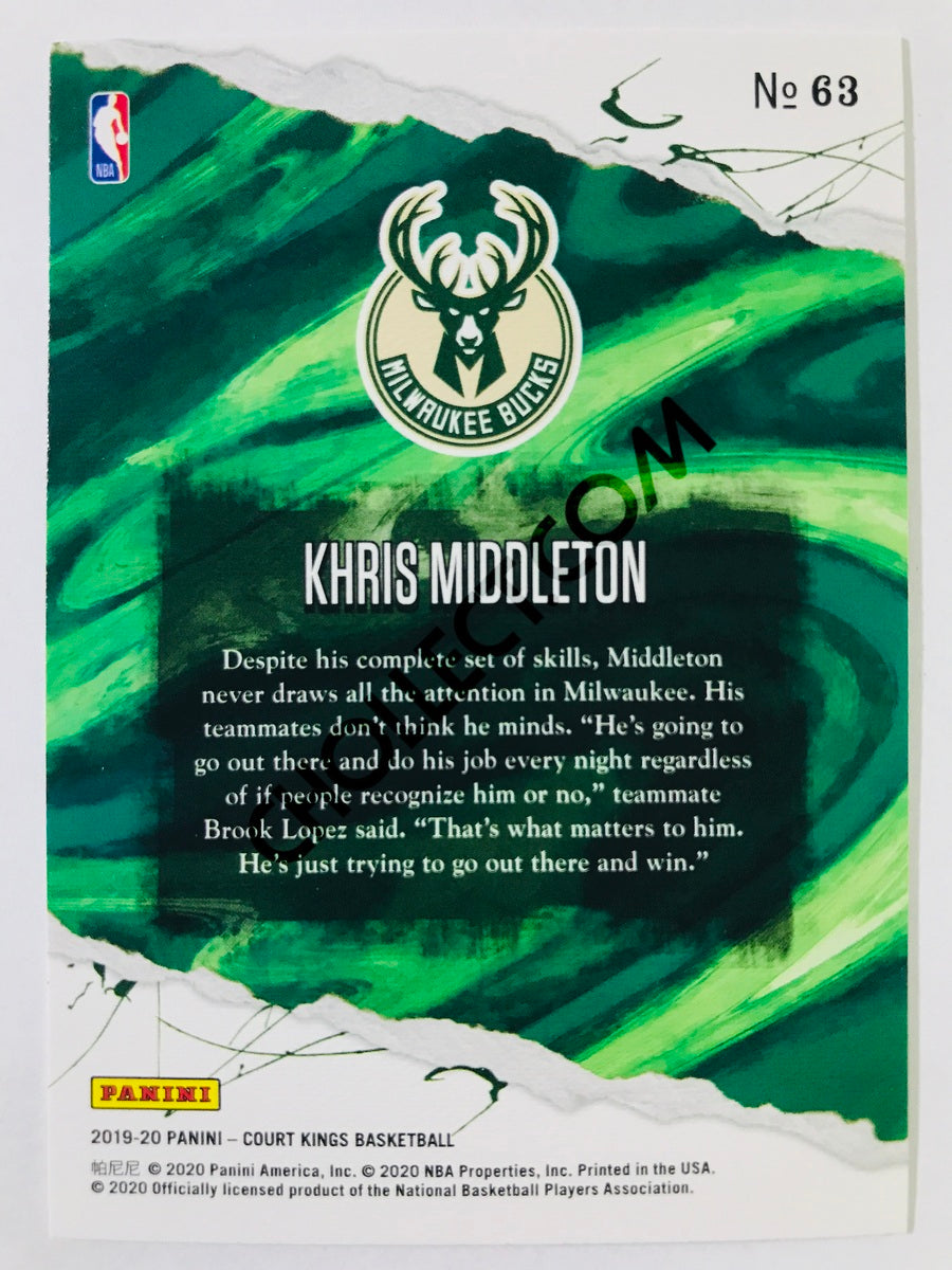 Khris Middleton - Milwaukee Bucks 2019-20 Panini Court Kings #63