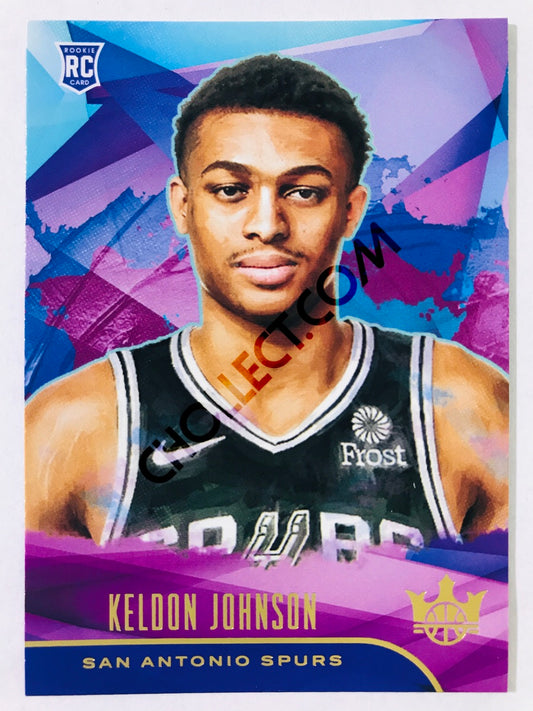 Keldon Johnson - San Antonio Spurs 2019-20 Panini Court Kings RC Rookie Level I #69