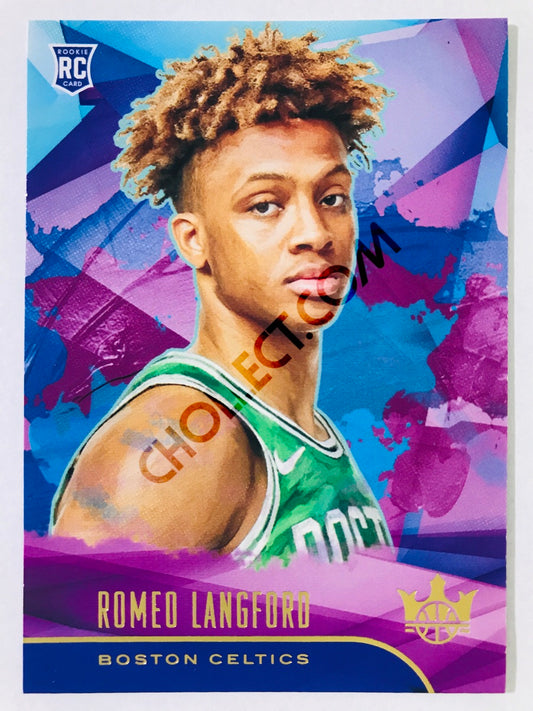 Romeo Langford - Boston Celtics 2019-20 Panini Court Kings RC Rookie Level I #70