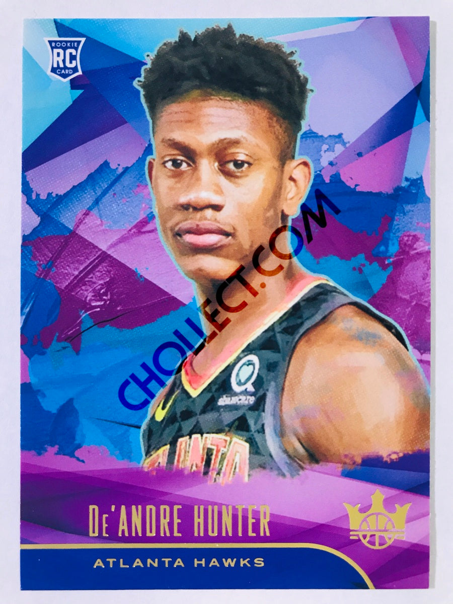 De'Andre Hunter - Atlanta Hawks 2019-20 Panini Court Kings RC Rookie Level I #74