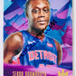 Sekou Doumbouya - Detroit Pistons 2019-20 Panini Court Kings RC Rookie Level I #80