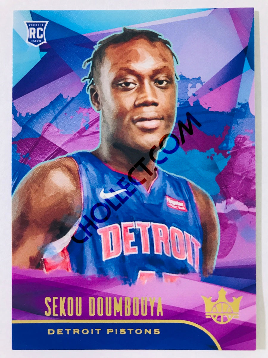 Sekou Doumbouya - Detroit Pistons 2019-20 Panini Court Kings RC Rookie Level I #80