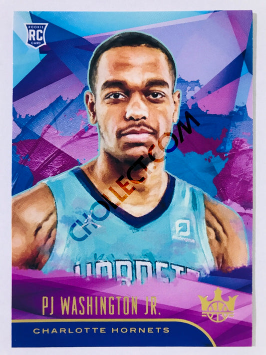 PJ Washington Jr. - Charlotte Hornets 2019-20 Panini Court Kings RC Rookie Level I #88