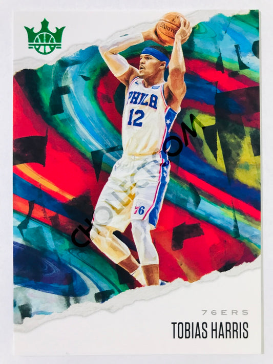 Tobias Harris - Philadelphia 76ers 2019-20 Panini Court Kings #42 Jade Parallel #/25