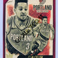 CJ McCollum - Portland Trail Blazers 2019-20 Panini Court Kings Cross-Hatching Handles Insert #30