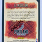 CJ McCollum - Portland Trail Blazers 2019-20 Panini Court Kings Cross-Hatching Handles Insert #30