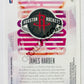 James Harden - Houston Rockets 2019-20 Panini Court Kings Dressed To Impress Insert #9 Amethyst Parallel /99